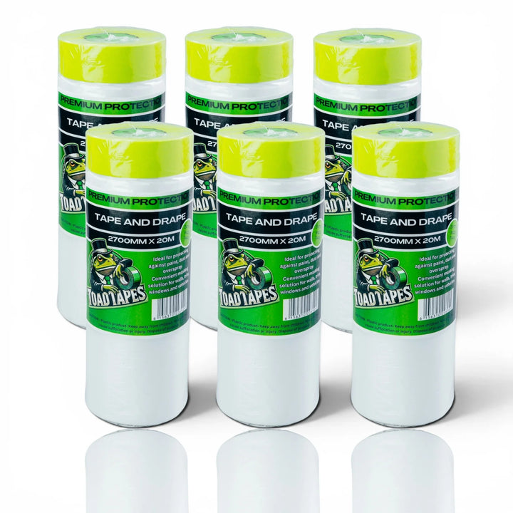 ToadTape® Tape &amp; Drape - Pack X6