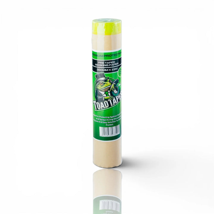 ToadTape® Pre Taped Masking Paper