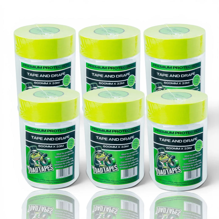 ToadTape® Tape &amp; Drape - Pack X6