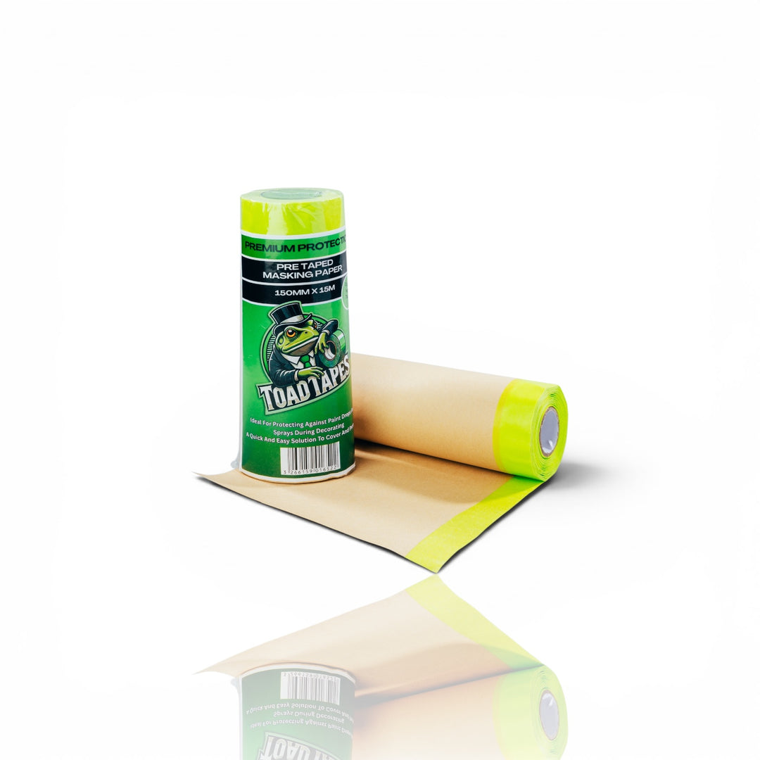 ToadTape® Pre Taped Masking Paper